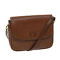 Luxury BurberrySs Shoulder Bag Leather Brown Auth ep3760