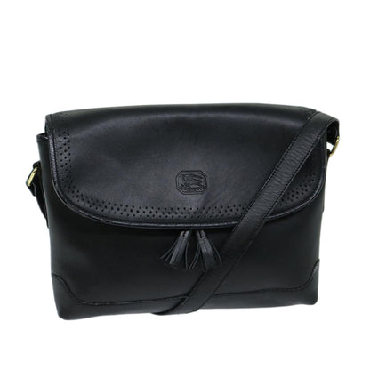Burberry BURBERRYSs Auth Leather Black Shoulder Bag Style 2