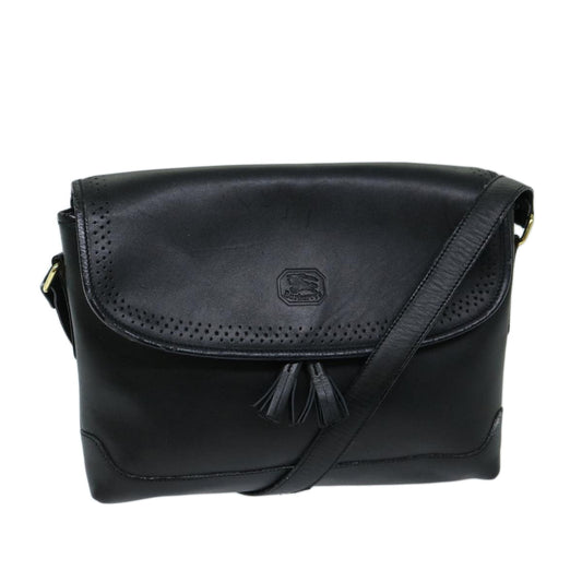Burberry BURBERRYSs Auth Leather Black Shoulder Bag Style 2