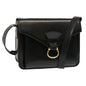 Luxury CELINE Shoulder Bag Leather Black ep3891