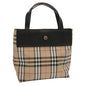 Burberry Nova Auth Nylon Beige Handbag Style 2