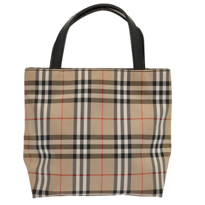 Burberry Nova Auth Nylon Beige Handbag Style 2