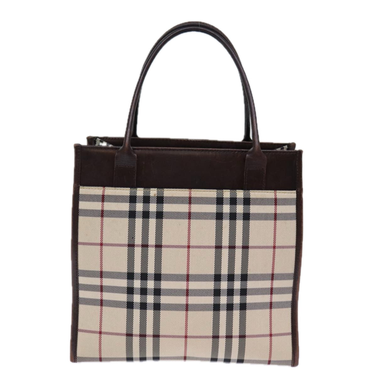 Burberry Nova Auth Canvas Beige Handbag Style 10