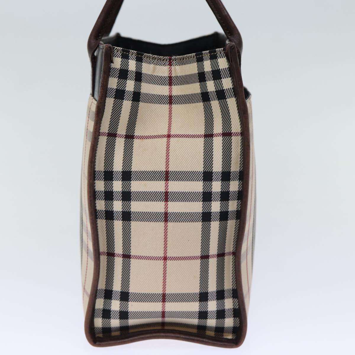Burberry Nova Auth Canvas Beige Handbag Style 10