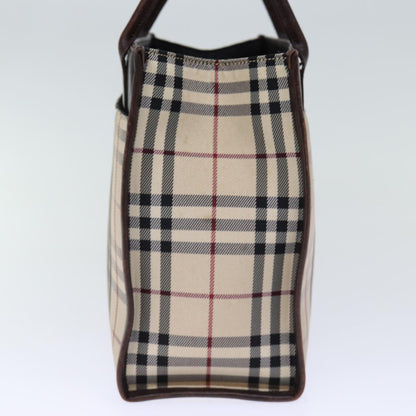Burberry Nova Auth Canvas Beige Handbag Style 10