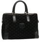 Luxury CELINE Macadam Canvas Boston Bag Black ep4156
