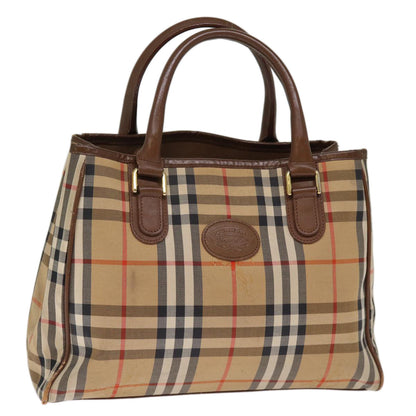 Burberry Nova Auth Nylon Beige Handbag Style 3