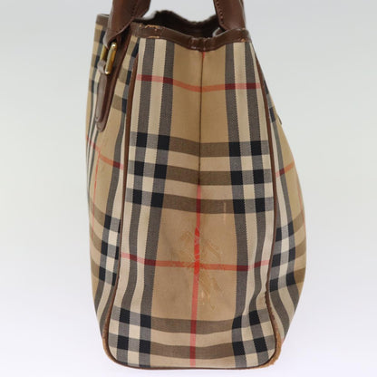Burberry Nova Auth Nylon Beige Handbag Style 3