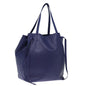 Luxury CELINE Tote Bag Leather Blue ep4279