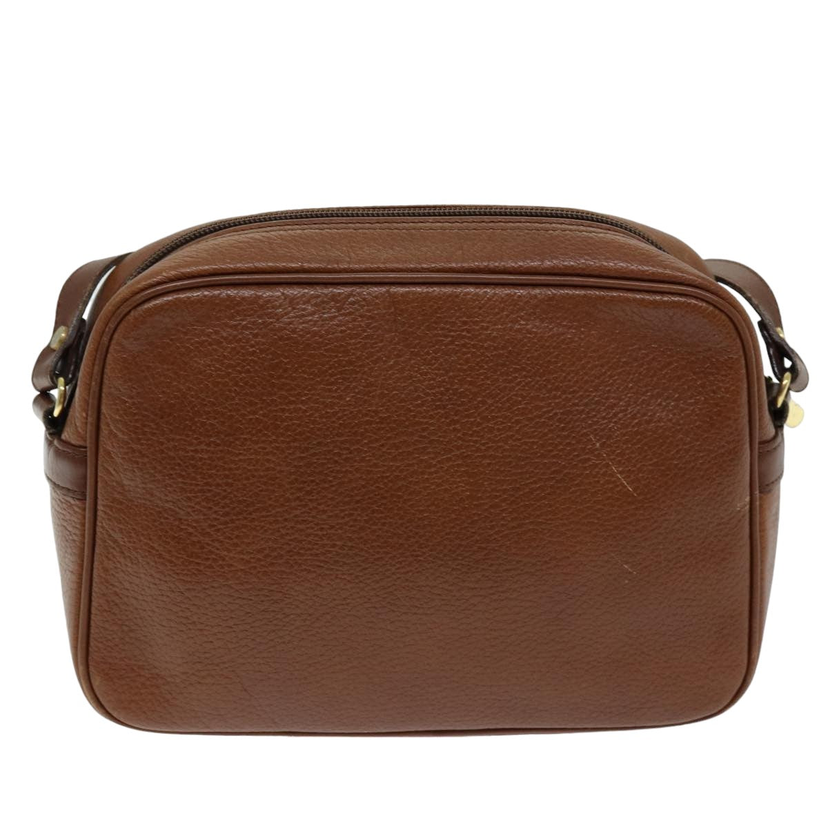 Burberry BURBERRYSs Auth Leather Brown Shoulder Bag Style 4