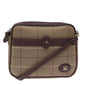 Luxury BurberrySs Nova Check Shoulder Bag Canvas Brown Auth ep4438