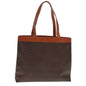Luxury CELINE Macadam Canvas Tote Bag PVC Leather Brown ep4528