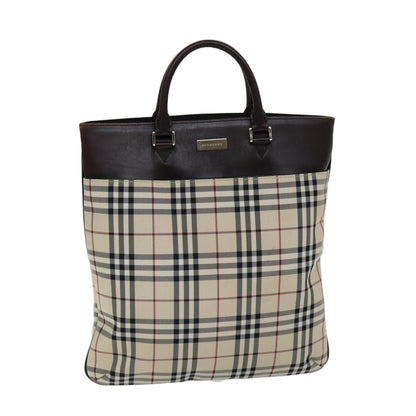 Burberry Nova Auth Canvas Beige Handbag Style 11