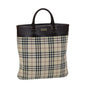 Burberry Nova Auth Canvas Beige Handbag Style 11