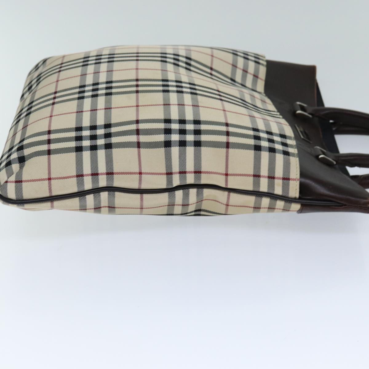 Burberry Nova Auth Canvas Beige Handbag Style 11