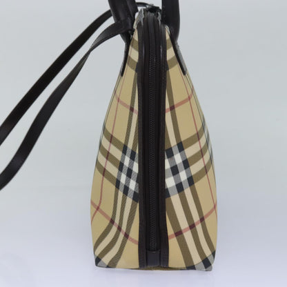 Burberry Nova Auth Leather Beige Handbag Style 2