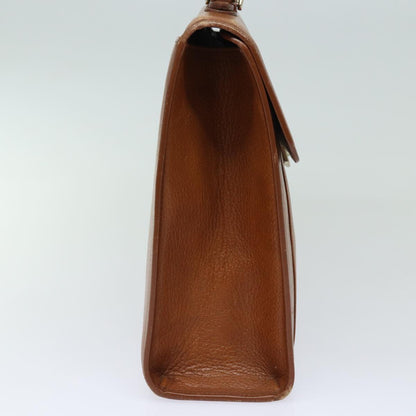 Burberry BurberrySs Auth Leather Brown Handbag Style 2