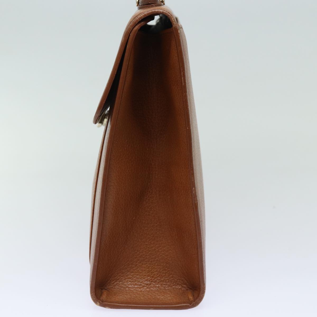 Burberry BurberrySs Auth Leather Brown Handbag Style 2
