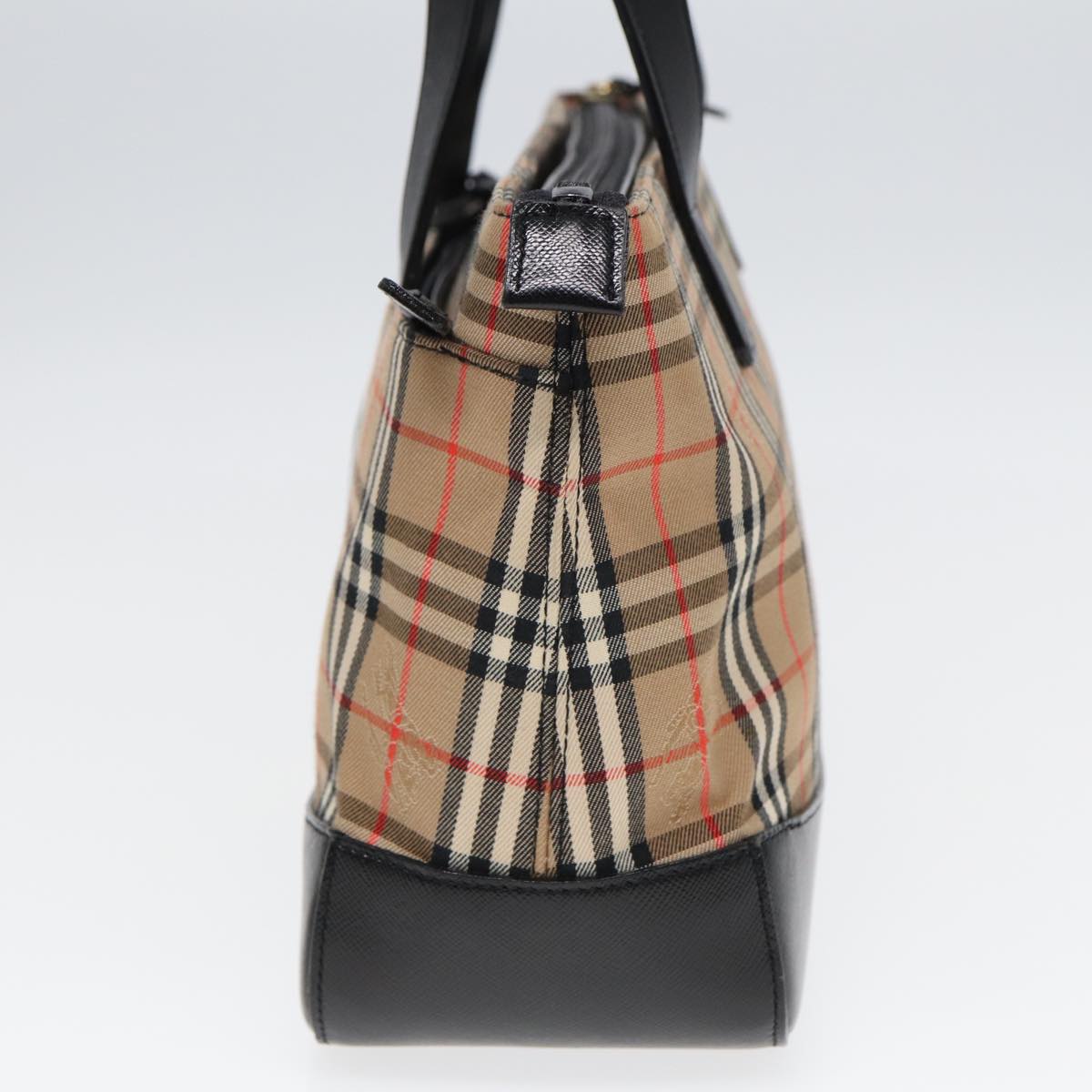 Burberry Nova Auth Canvas Beige Handbag Style 12