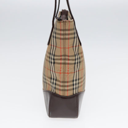 Burberry Nova Auth Leather Beige Tote Bag Style 2