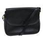 Luxury BurberrySs Shoulder Bag Leather Black Auth ep5024