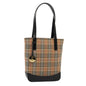 Burberry Nova Auth Canvas Beige Tote Bag Style 13