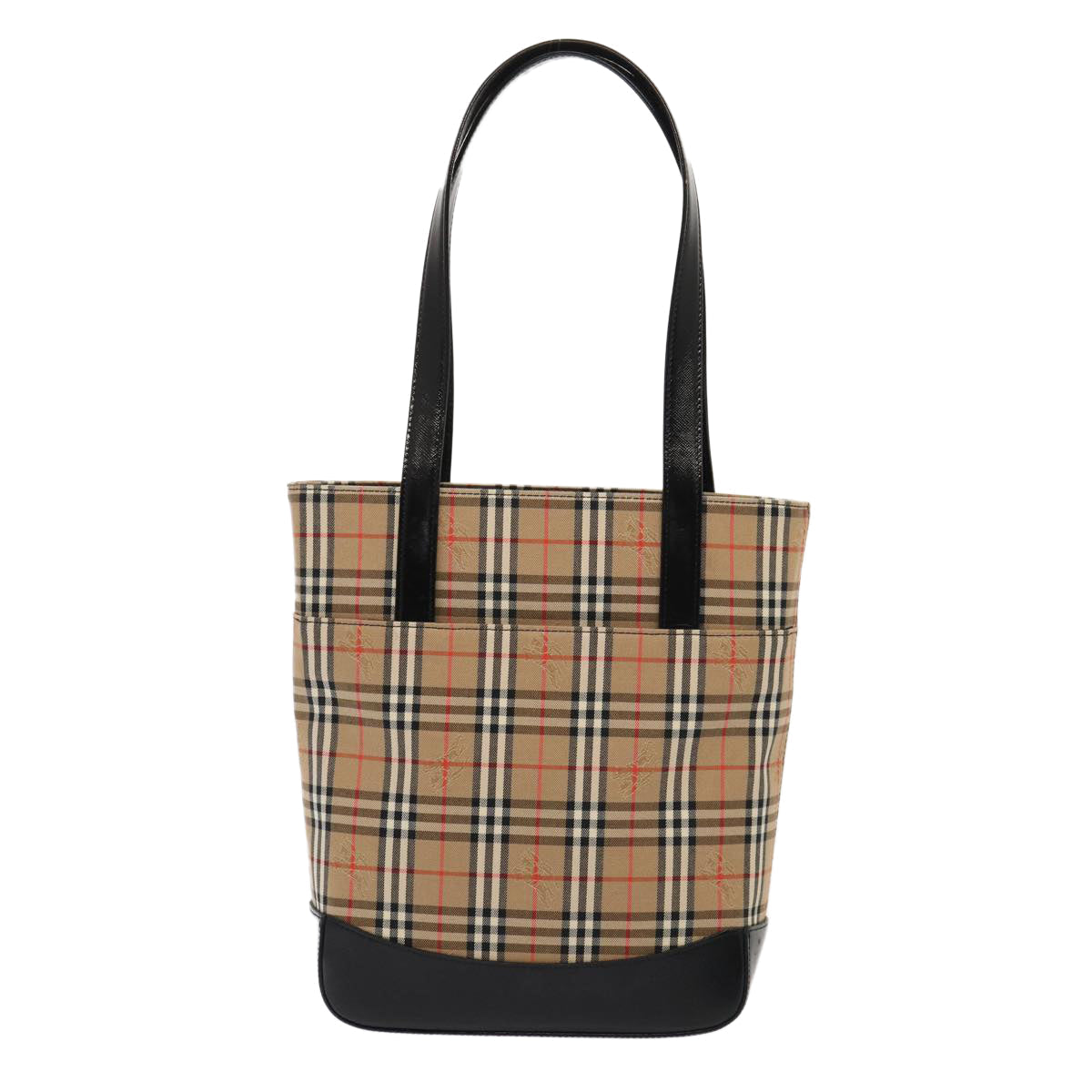 Burberry Nova Auth Canvas Beige Tote Bag Style 13