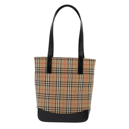 Burberry Nova Auth Canvas Beige Tote Bag Style 13