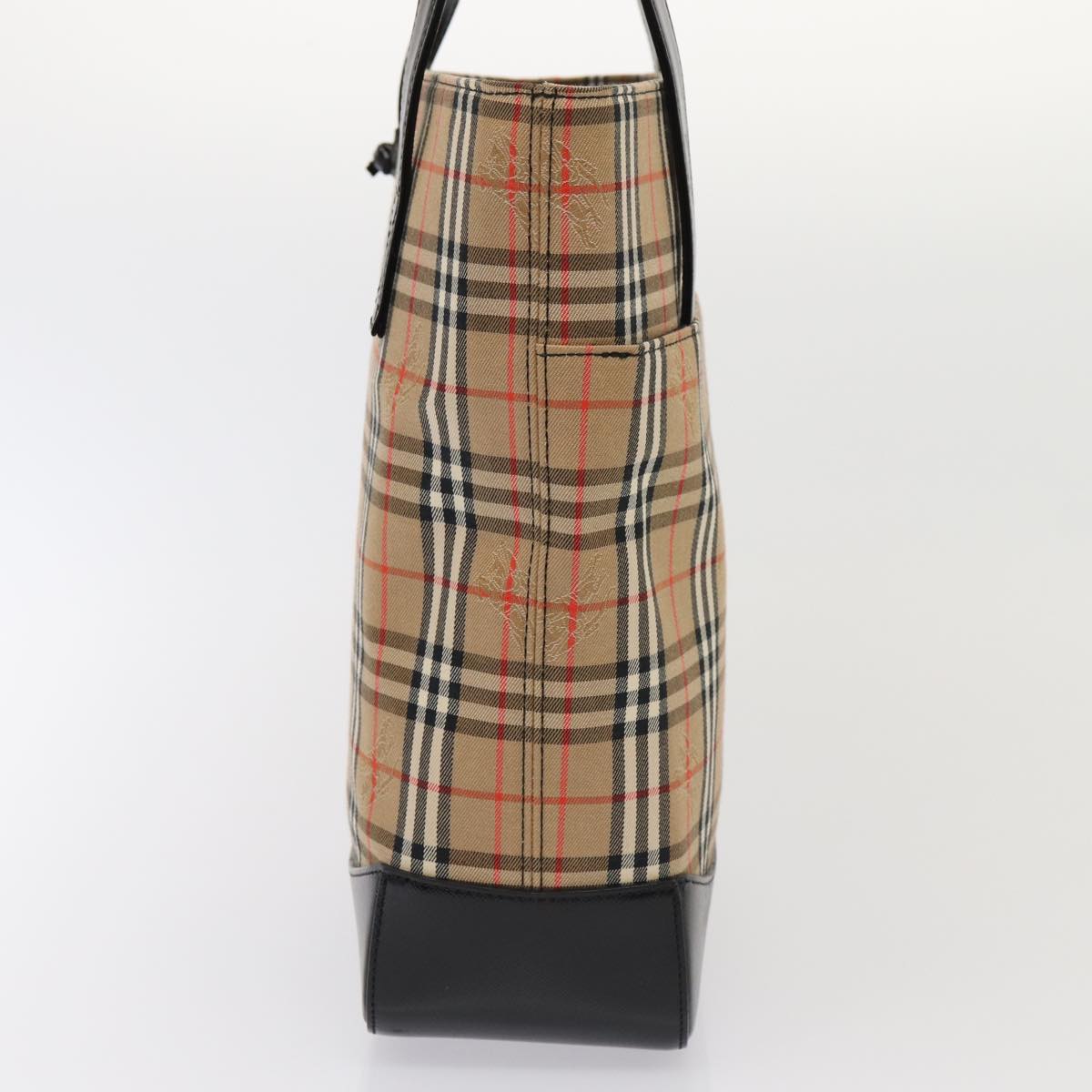 Burberry Nova Auth Canvas Beige Tote Bag Style 13