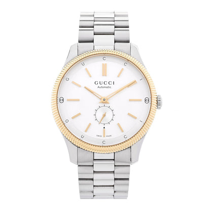 Stainless Steel 40mm G-Timeless Two Tone Automatic Watch Silver