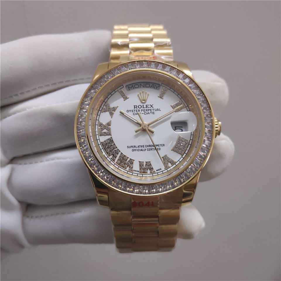 Rolex Day-Date 38mm Gold Diamonds
