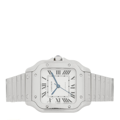 Stainless Steel 35mm Santos de Cartier Automatic Watch