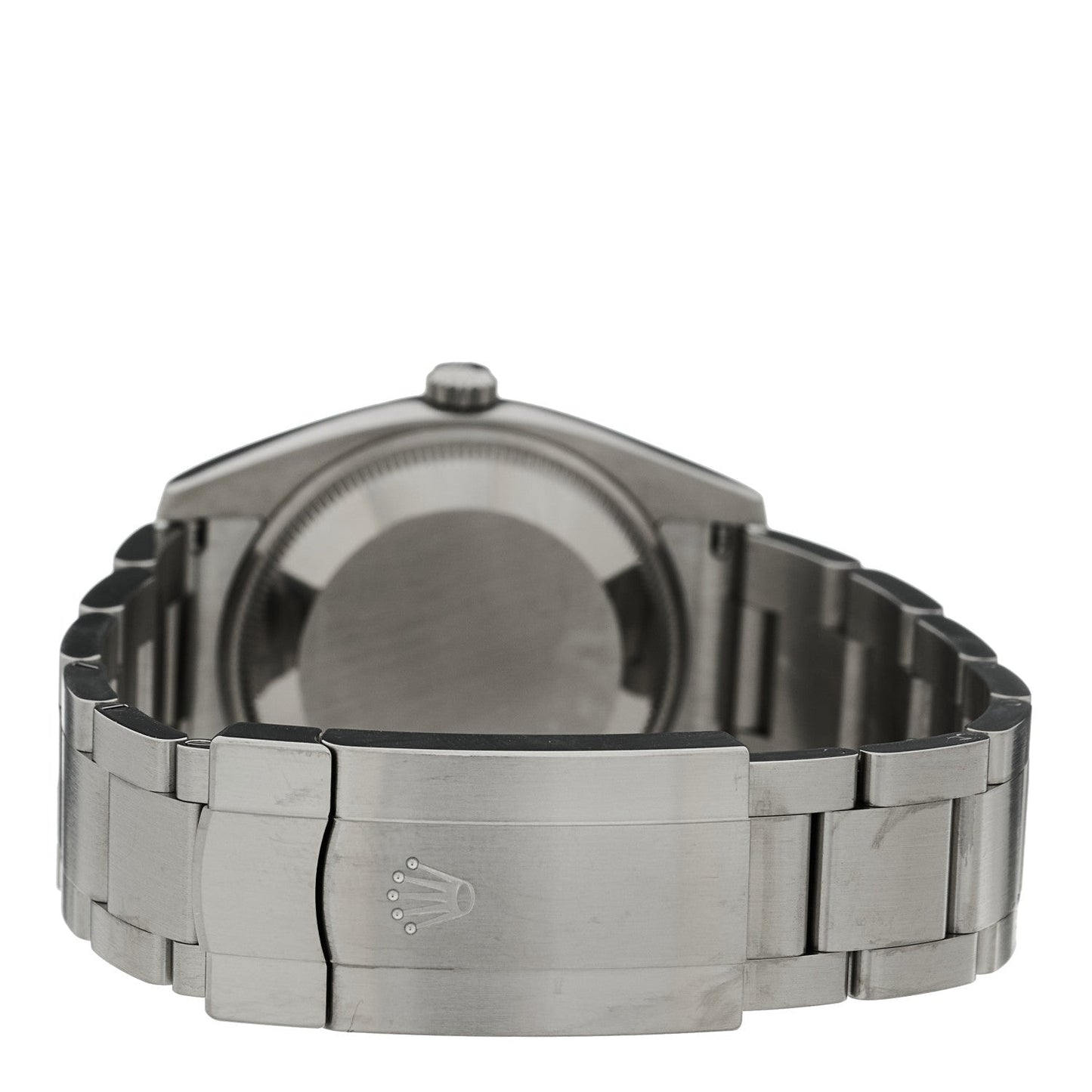 Stainless Steel 34mm Oyster Perpetual Watch Black 114200