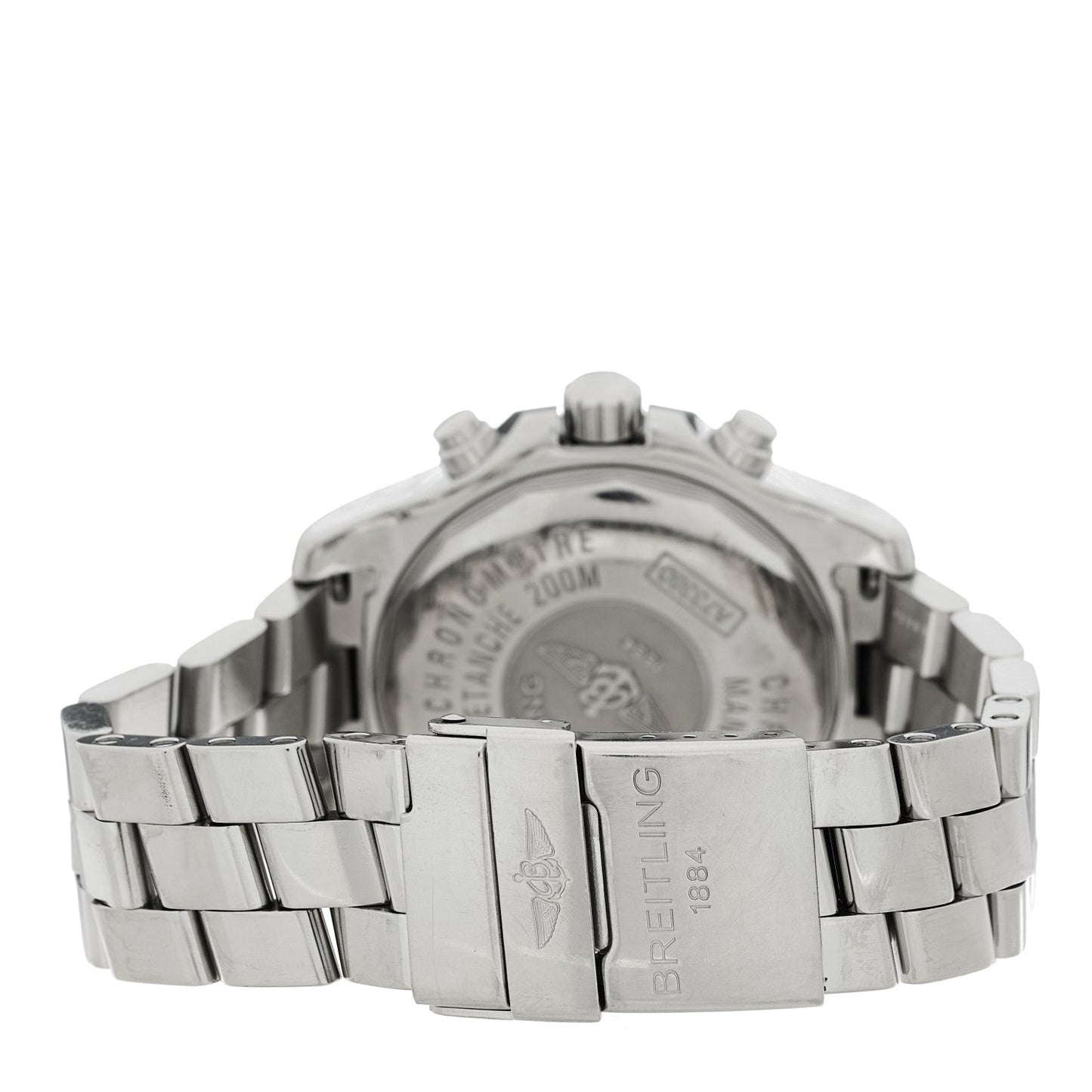 Stainless Steel 41mm Colt Chronograph Quartz Watch Blue A73380