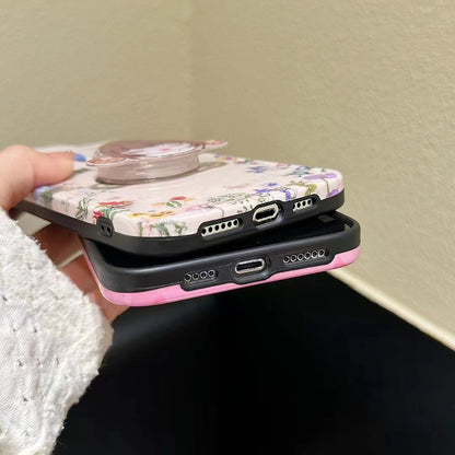 New Fashion Cartoon holder phone case for iPhone