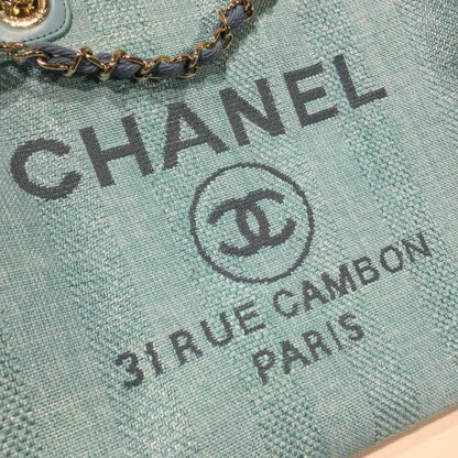 Chanel Tote Canvas Deauville Collection
