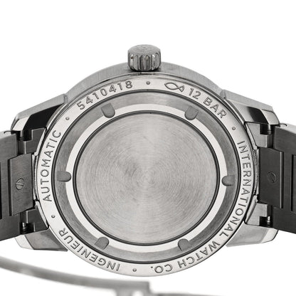 Stainless Steel 40mm Ingenieur Automatic Watch Black IW357002
