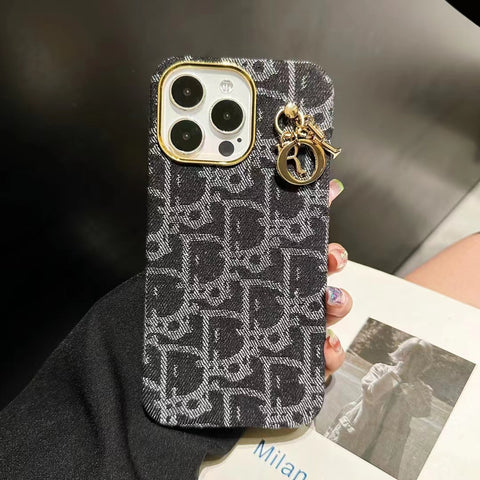 New Fashion Retro denim fabric phone case for iPhone