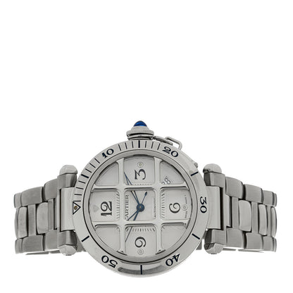 Stainless Steel 38mm Pasha C Grille Automatic Watch