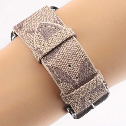 Coach Apple Watch Band Beige Leather Shop