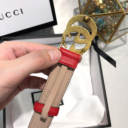 Leather Belt Gucci