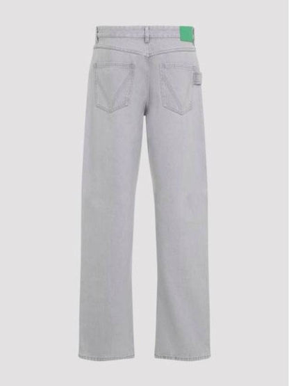Luxury Bottega Veneta Straight Jean Grey