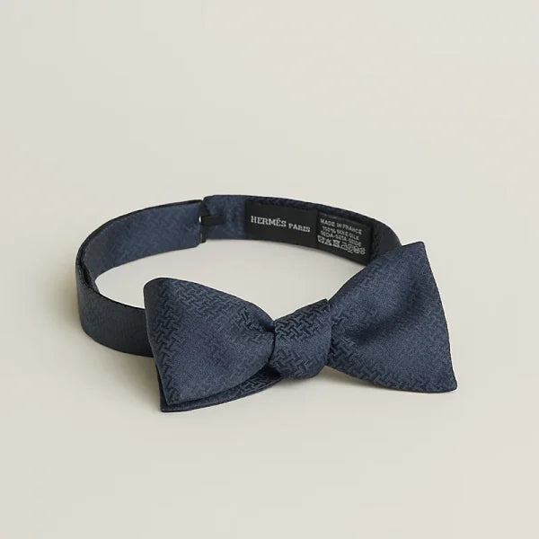 Hermes Faconnee Upside Down Bow Tie