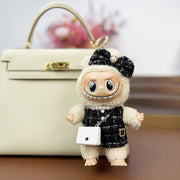 [Baby + Baby Clothing] Rab Clothing Bag Pendant Cute Vinyl DIY Doll Doll Keychain Pendant Gift