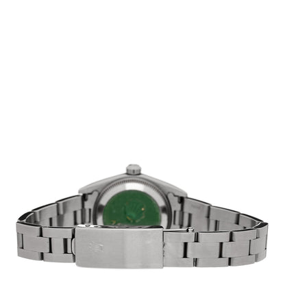 Stainless Steel 24mm Oyster Perpetual Watch Black 76080