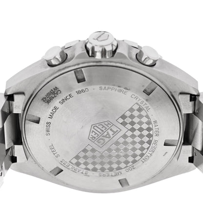 Stainless Steel 43mm Formula 1 Chronograph Quartz Watch Blue CAZ101K