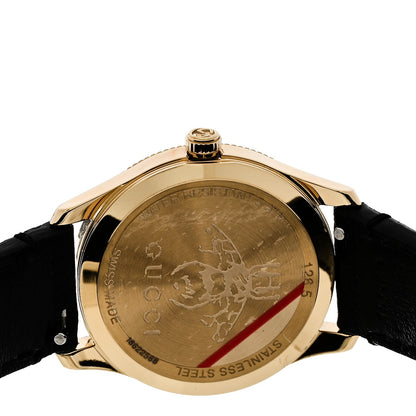 Stainless Steel Calfskin 29mm G-Timeless Bee Quartz Watch
