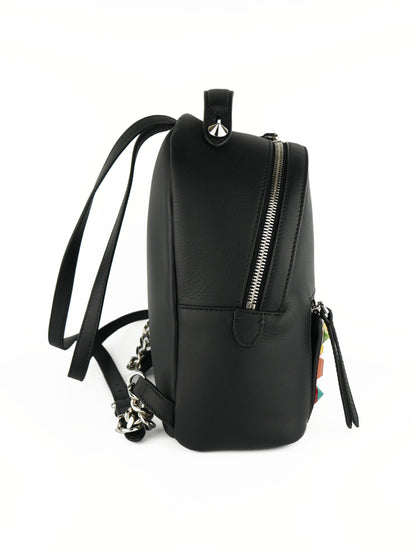 Fendi Black Mini Pyramid Studded Backpack Rovelle Bags