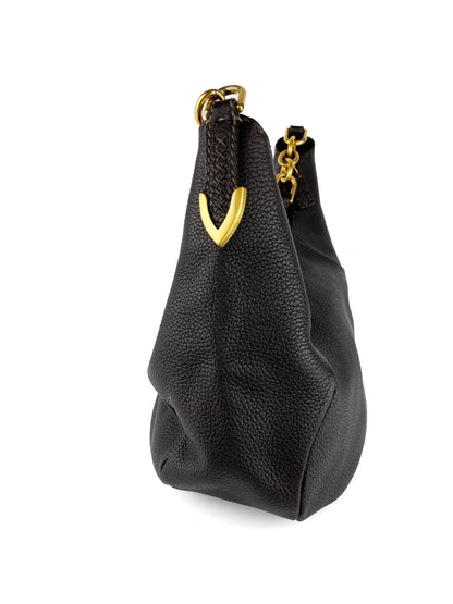 Fendi Roman Leather Brown Handbag Rovelle Bags