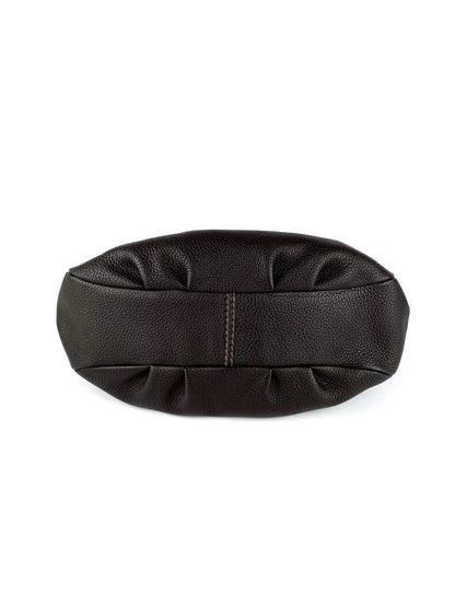 Fendi Roman Leather Brown Handbag Rovelle Bags